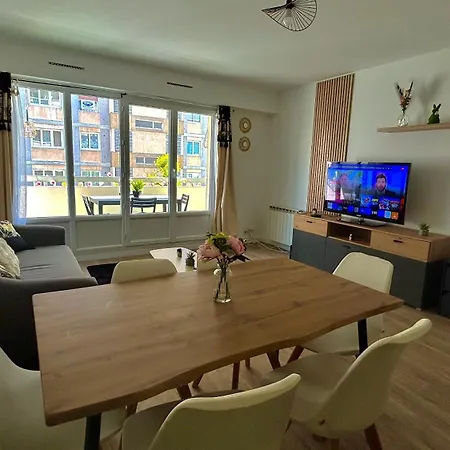 T3 Cosy Coeur Aix Les Bains Avec 2 Balcons אקס-לה-באינס
