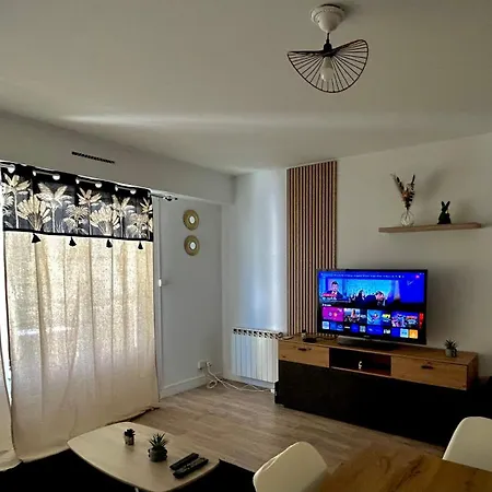 T3 Cosy Coeur Aix Les Bains Avec 2 Balcons אקס-לה-באינס